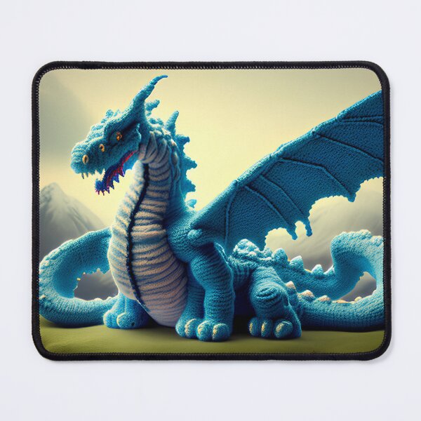 Item preview, Cute Wool Art Dragon 1 of 20 Designs designed and sold by LuckDragonGifts.