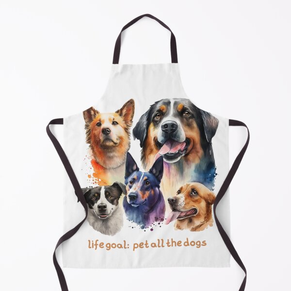 Item preview, life goal pet all the dogs designed and sold by printiesart.