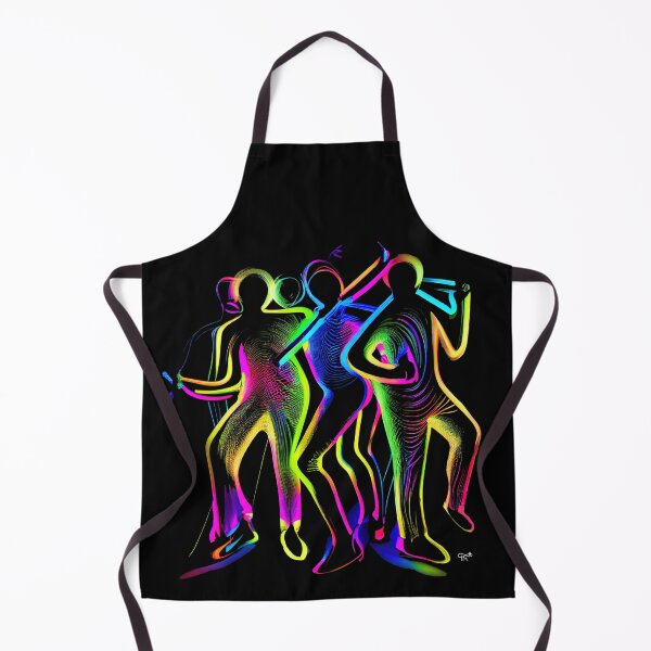 Item preview, 70's 80's 90's Retro Neon Disco Dancers Clubbers Party #4 designed and sold by Tellingmoon.