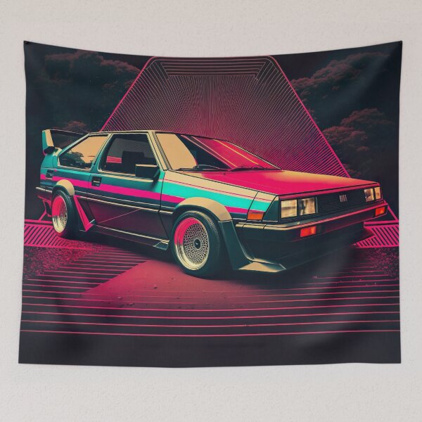 Item preview, Aesthetic #5 "Isuzu Piazza" designed and sold by Vaporboy1994.