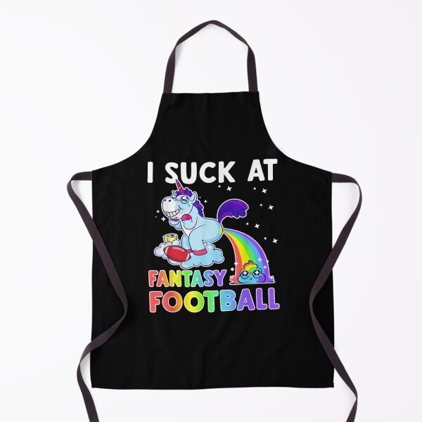 Item preview, I Suck At Fantasy Football Rainbow Unicorn Poop Funny Loser designed and sold by dillinka.