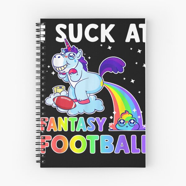Item preview, I Suck At Fantasy Football Rainbow Unicorn Poop Funny Loser  designed and sold by dillinka.