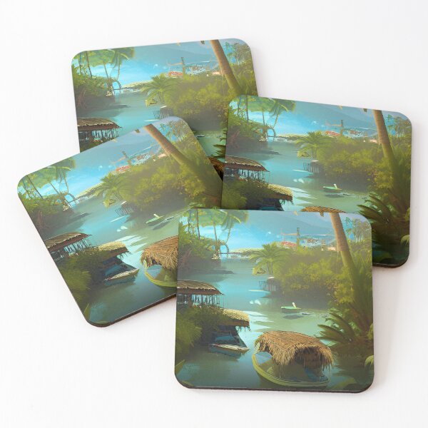 Item preview, Vietnam travel poster Ai art designed and sold by Arctic frame studio.