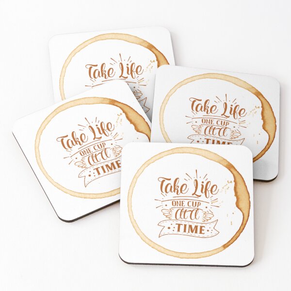 Item preview, Take Life One Cup At A Time designed and sold by ThePinkProject.