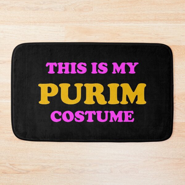 Item preview, THIS IS MY PURIM COSTUME funny Jewish holiday Hebrew humor designed and sold by Inspirationmotivation.