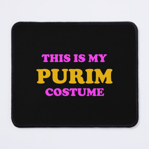 Item preview, THIS IS MY PURIM COSTUME funny Jewish holiday Hebrew humor designed and sold by Inspirationmotivation.