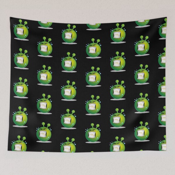 Item preview, Green Ball Sick Alien Emoji  designed and sold by PrintPress.