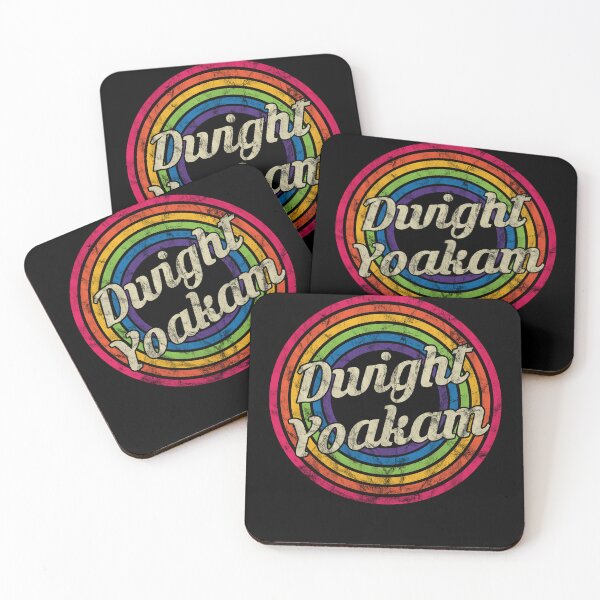Item preview, Vintage Name Dwight Yoakam Rainbow Style T Shirt designed and sold by BongChung.