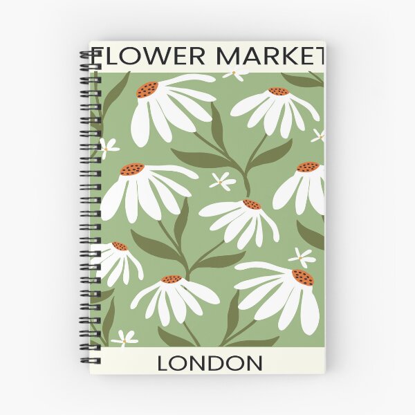 Item preview,  Botanical Flower Market Art, Mid Century Modern Exhibition designed and sold by RaspberryEM.