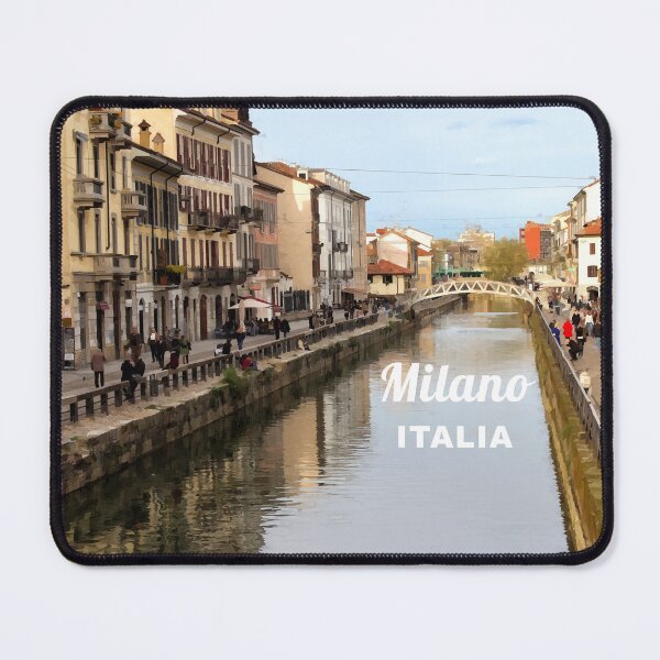 Item preview, Milan, Italy - Charming Milan Canal designed and sold by leemcnut.