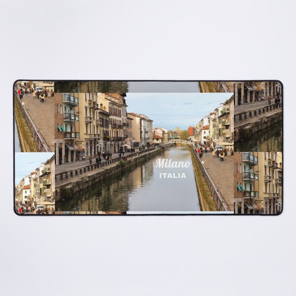 Item preview, Milan, Italy - Charming Milan Canal designed and sold by leemcnut.