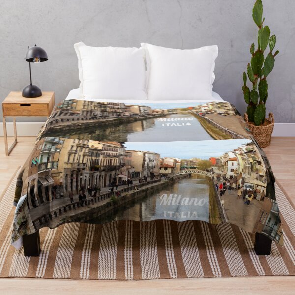 Item preview, Milan, Italy - Charming Milan Canal designed and sold by leemcnut.