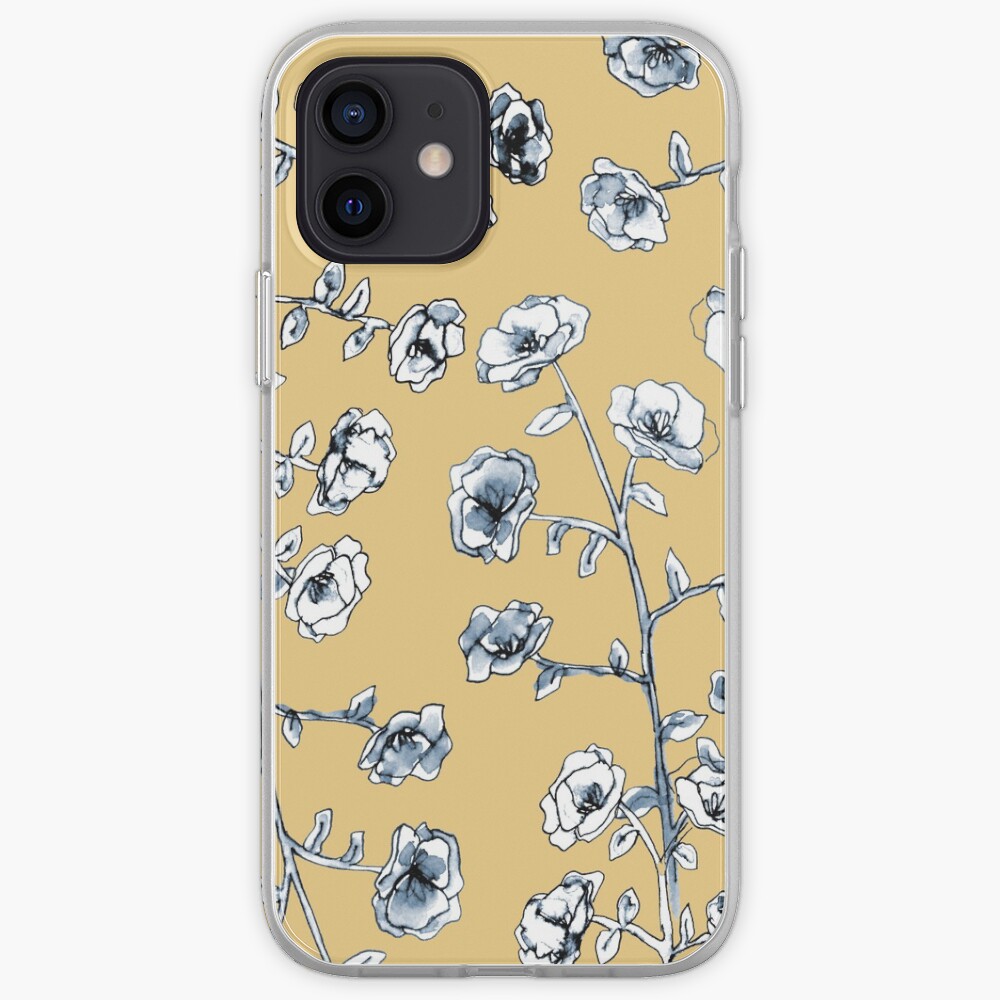 "Yellow Flower Design" iPhone Case & Cover by alicedesigns297 Redbubble