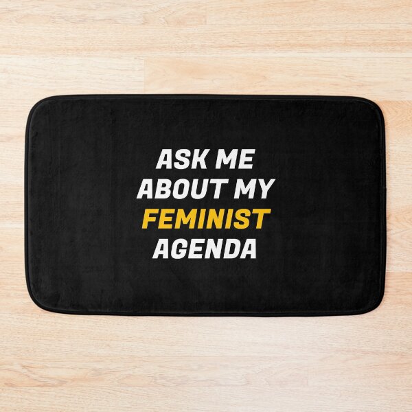 Item preview, Womens Day Feminism - ASK ME ABOUT MY FEMINIST AGENDA  designed and sold by Inspirationmotivation.