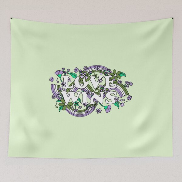 Item preview, Love Wins Genderqueer Pride designed and sold by everything4eva.