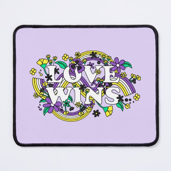 Item preview, Love Wins Nonbinary Pride designed and sold by everything4eva.
