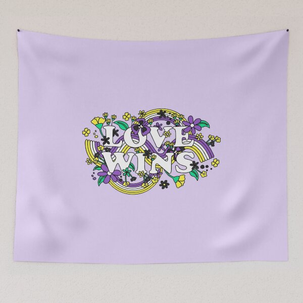 Item preview, Love Wins Nonbinary Pride designed and sold by everything4eva.