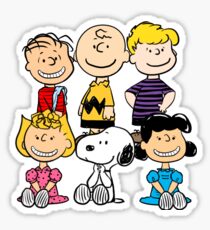 Peanuts - Charlie Brown, Snoopy Sticker
