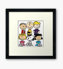 Peanuts - Charlie Brown, Snoopy Framed Print