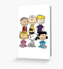 Peanuts - Charlie Brown, Snoopy Greeting Card
