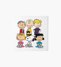 Peanuts - Charlie Brown, Snoopy Art Board
