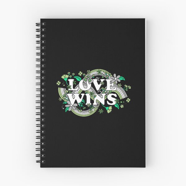 Item preview, Love Wins Aromantic Pride designed and sold by everything4eva.