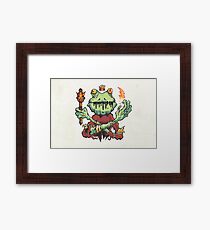 Frog King Framed Print