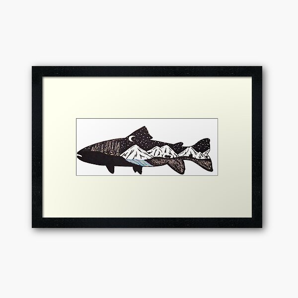Item preview, Mountain Trout designed and sold by ninaaathomas.