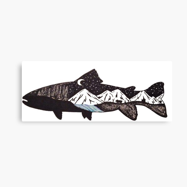 Mountain Trout Canvas Print