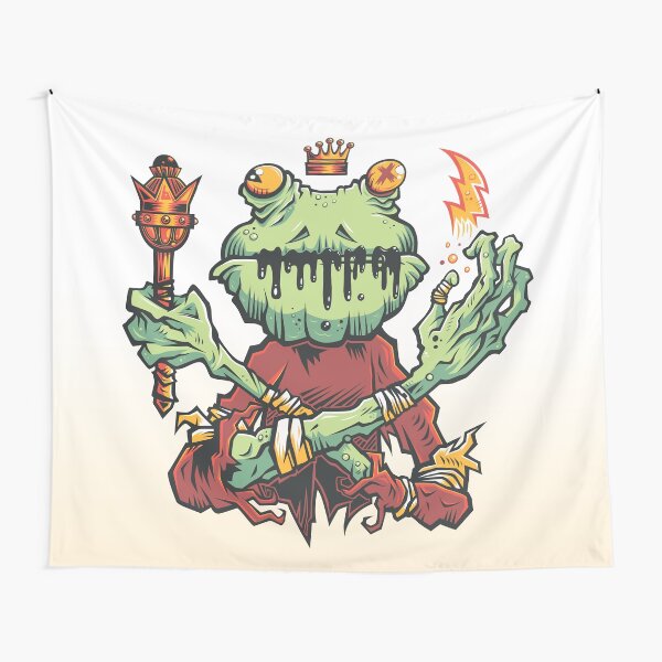Frog King Tapestry