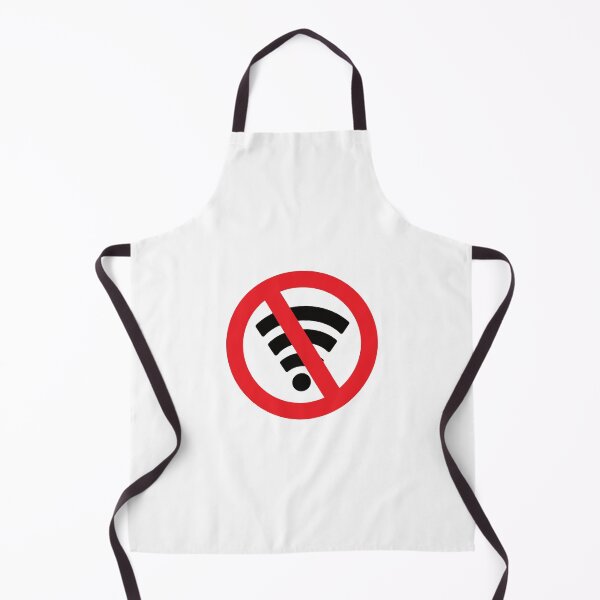 Item preview, No wifi area sign design designed and sold by Luca Marella.