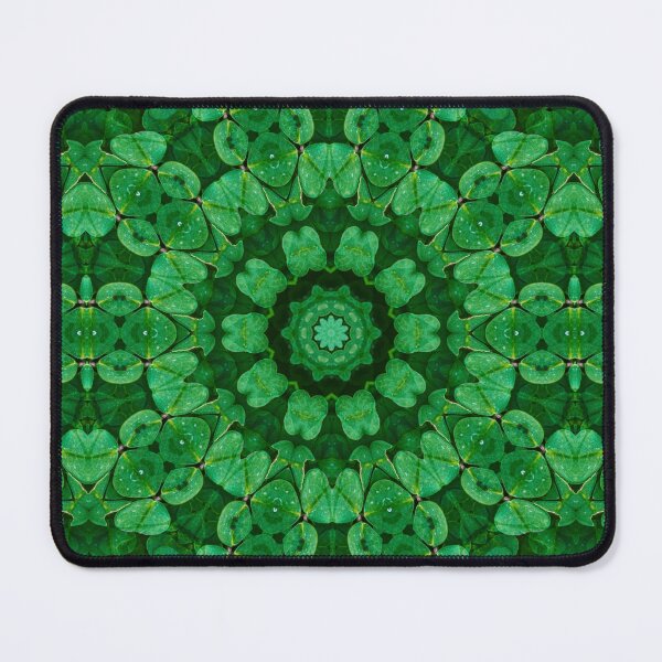 Item preview, Green Clover Kaleidoscope pattern 9 designed and sold by Swabcraft.