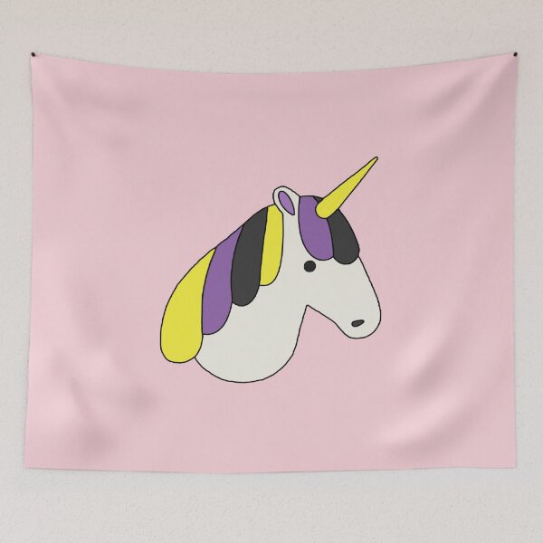 Item preview, Nonbinary Pride Unicorn designed and sold by everything4eva.