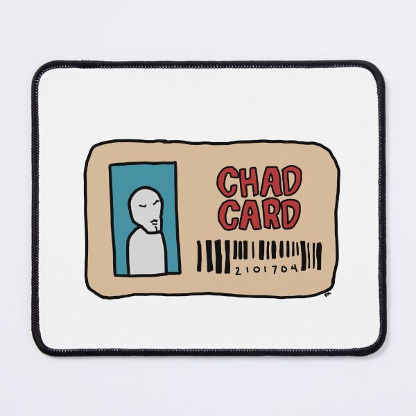 Item preview, Chad Card (4/8) designed and sold by Rainbowhydra.