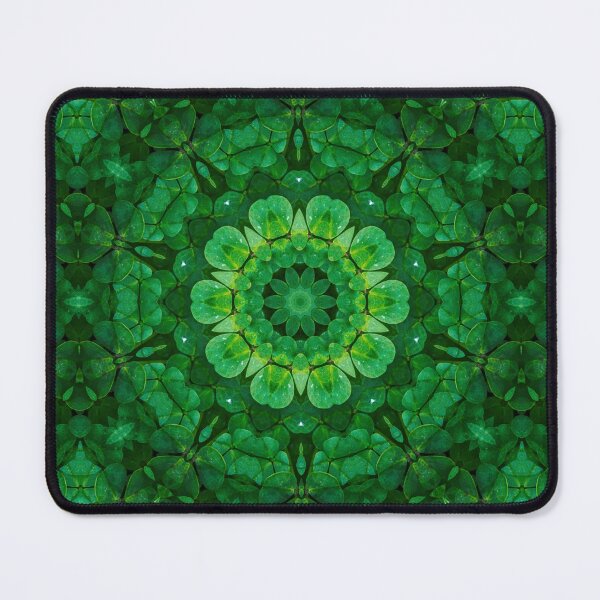 Item preview, Green Clover Kaleidoscope pattern 11 designed and sold by Swabcraft.