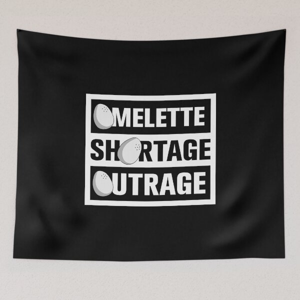 Item preview, Egg Shortage, omeletter shortage, USA, united states of america, egg, chicken, T-Shirt, Hoodie, tank top designed and sold by ShaykhUmer.