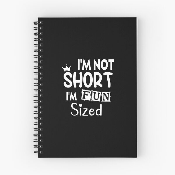 Item preview, I'm not short I'm fun sized Sassy funny sarcastic offended Rude saying  designed and sold by joygift369.