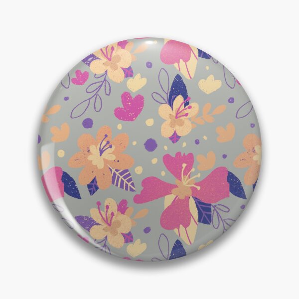 Item preview, Retro modern autumn flower pattern  designed and sold by idolizeyou.