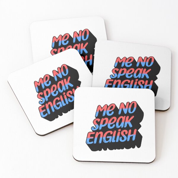 Item preview, No Speak English designed and sold by LionRoxTee.