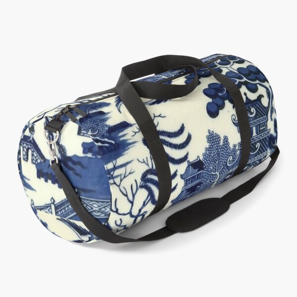 Item preview, antique willow ware oriental toile designed and sold by Izoberu.