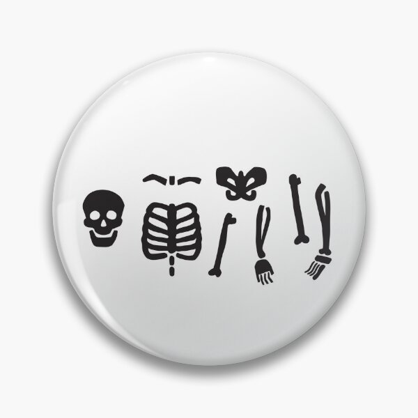 Item preview, black bones of the human skelton designed and sold by Omnya aboelyazeed.