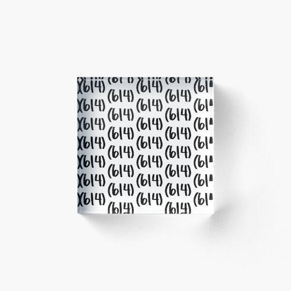 (614) Acrylic Block