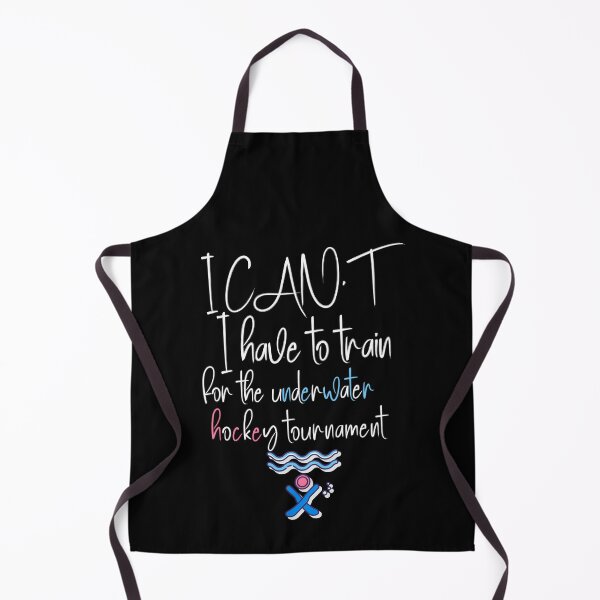 Item preview, I can't I have to train for the underwater hockey tournament designed and sold by DamNei.