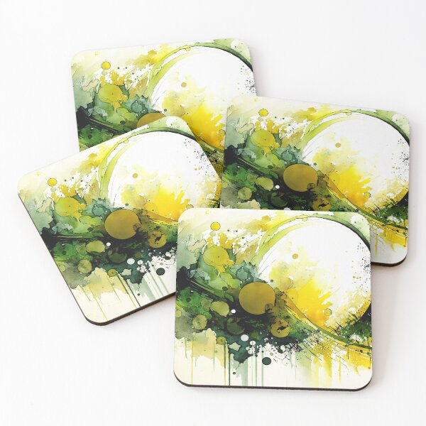 Item preview, Shades of Green and Yellow Combined Home Art designed and sold by ArtfulAmbitions.