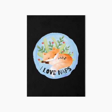 Item preview, I Love Naps, Fox Lover, Nap Lover, Fox gift designed and sold by hiunlimit.
