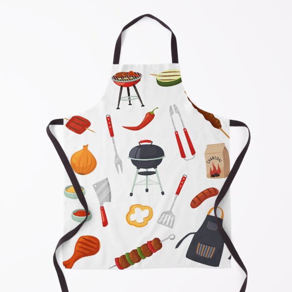 Item preview, Barbecue grilling tools pattern bbq lover on duty designed and sold by Top-Bot.