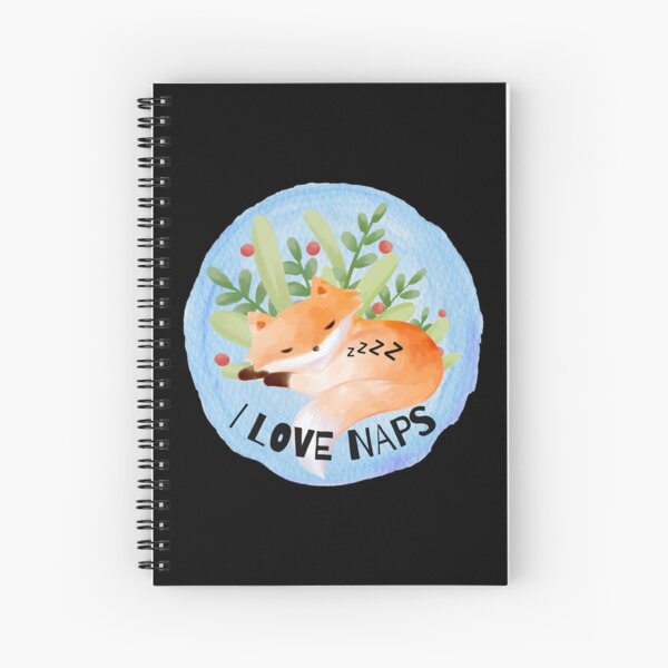 Item preview, I Love Naps, Fox Lover, Nap Lover, Fox gift designed and sold by Michiel Schuermans.