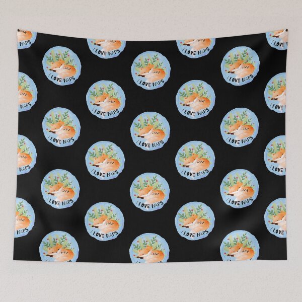 Item preview, I Love Naps, Fox Lover, Nap Lover, Fox gift designed and sold by hiunlimit.