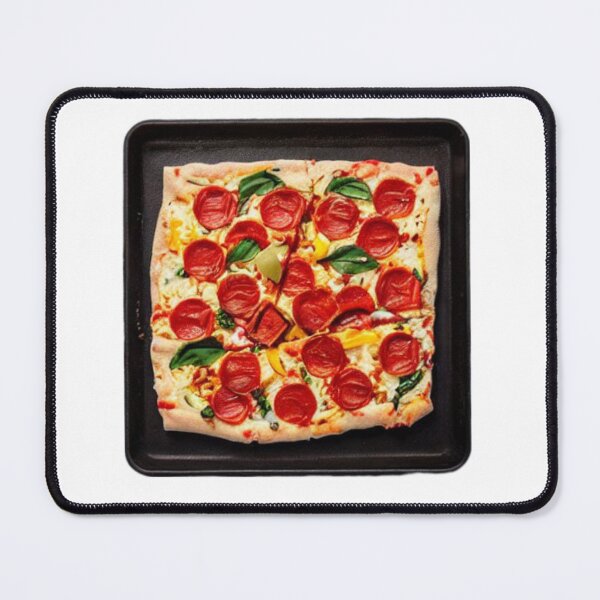 Item preview, Delicious Square Pizza 01 - Food & Cute  designed and sold by CheeseBlueprint.