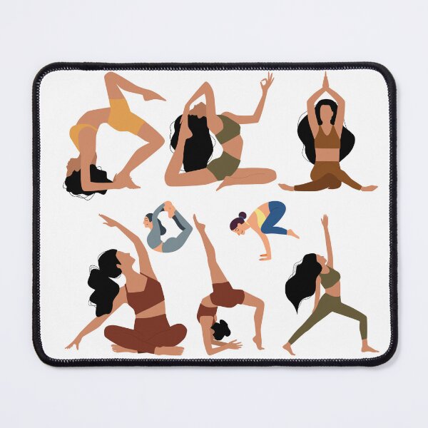 Item preview, yoga girls designed and sold by MYWMC.